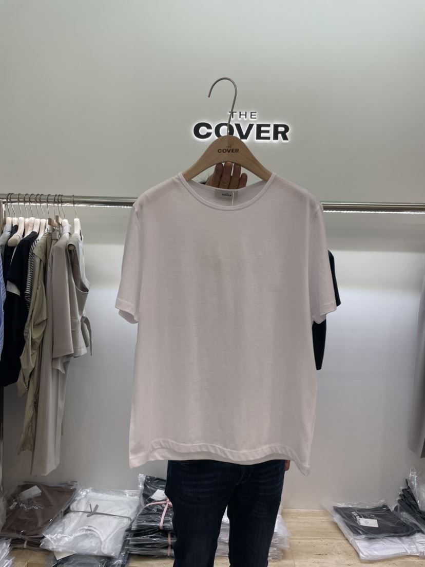 THE COVER韓國直郵東大門實拍女裝新品24春夏職業時尚T恤THE COVERT恤