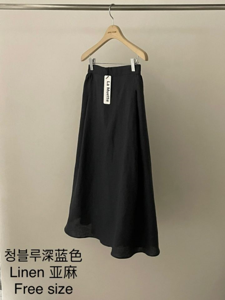 LA MUETTE/JAMIESTONE直郵韓國代購女裝新品休閑推薦長裙LA MUETTE/JAMIESTONE長裙