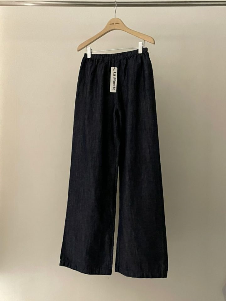 LA MUETTE/JAMIESTONE韓國直郵女裝新品24春夏熱賣休閑褲LA MUETTE/JAMIESTONE休閑褲