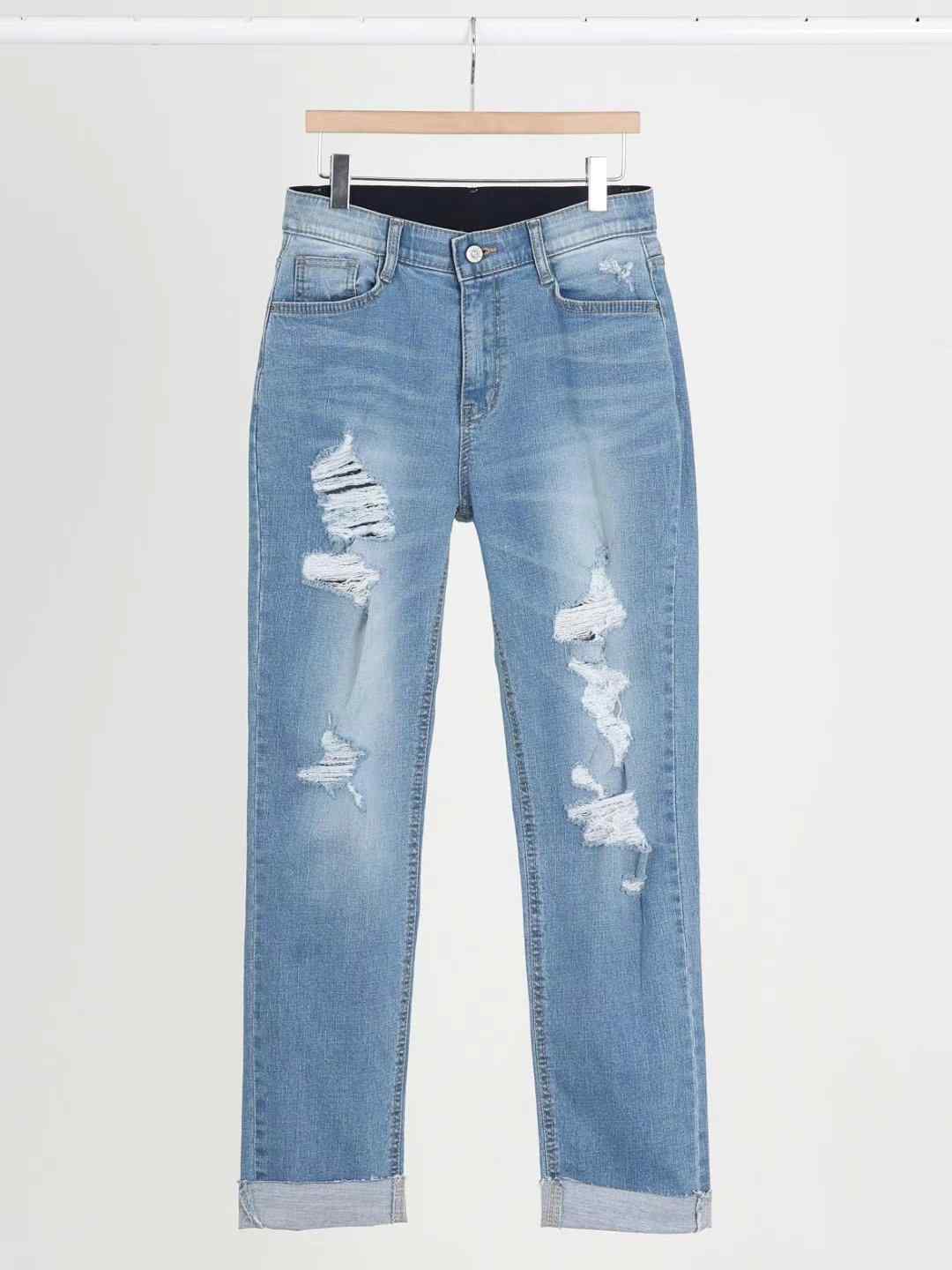 FLY DENIM直郵韓國代購女裝新品職業真品時尚推薦24春夏牛仔褲FLY DENIM牛仔褲