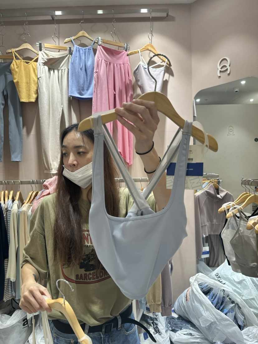 ROUTINE韓國直郵東大門代購女裝新品休閑24春夏熱賣吊帶背心MA NYO吊帶/背心