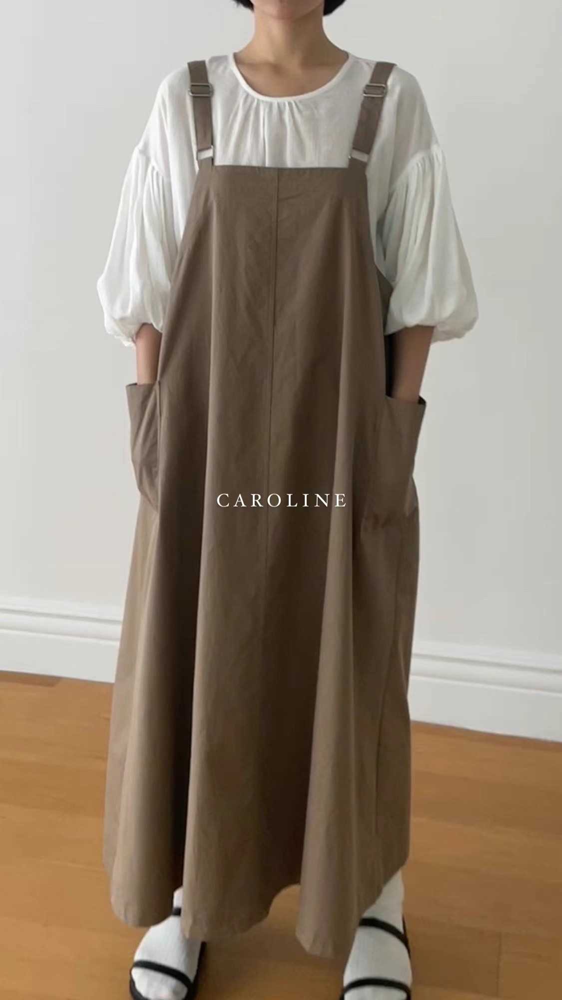 CAROLINE韓國直郵東大門實拍女裝新品人氣職業真品時尚連衣裙CARO_LINE連衣裙