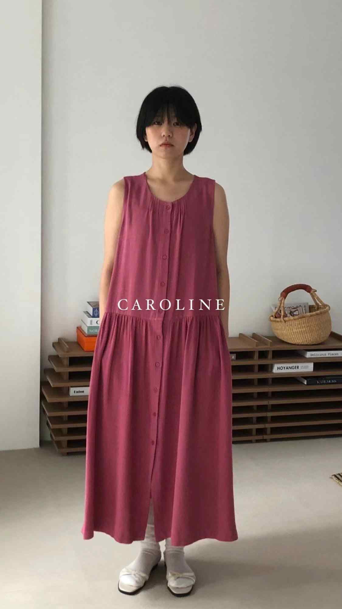 CAROLINE直郵韓國代購女裝新款推薦休閑真品熱賣時尚連衣裙CARO_LINE連衣裙