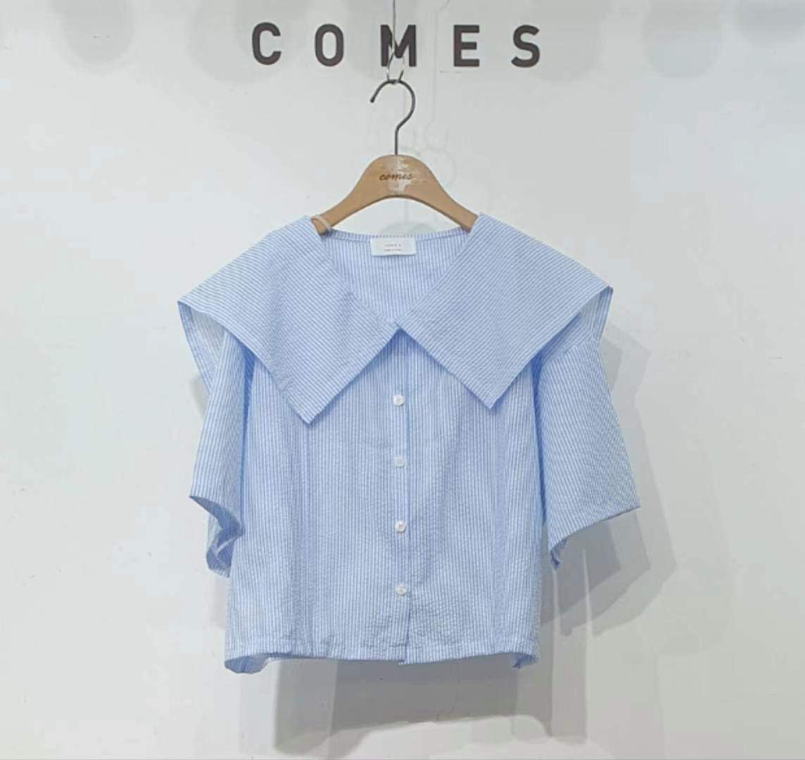 COMES-컴즈-OT韓國直郵女士新品熱賣真品時尚人氣襯衫蕾絲衫COMES-컴즈-OT襯衫/蕾絲衫