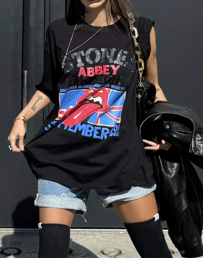 ABBEYLEE韓國直郵東大門代購女裝新款真品24秋冬休閑熱賣T恤ABBEYLEET恤