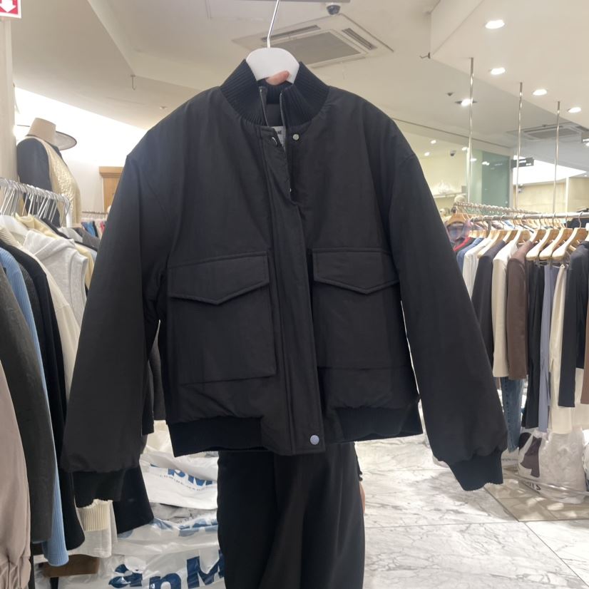 URBANE cloth韓國直郵女裝新品24秋冬休閑熱賣短款棉服填充URBANE cloth短款棉服