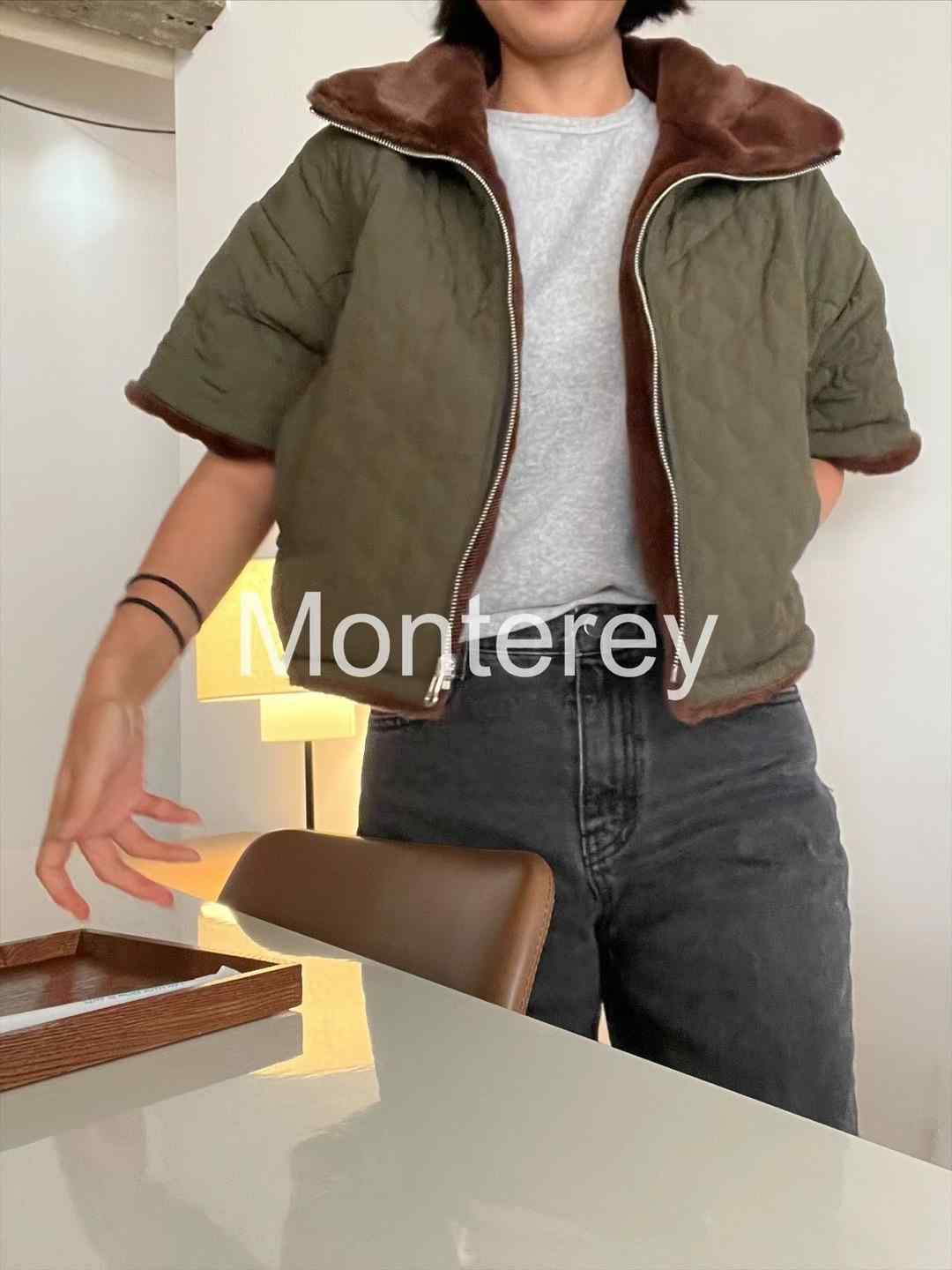 MONTEREY韓國直郵東大門實拍女裝新品推薦休閑時尚真品馬甲MONTEREY馬甲