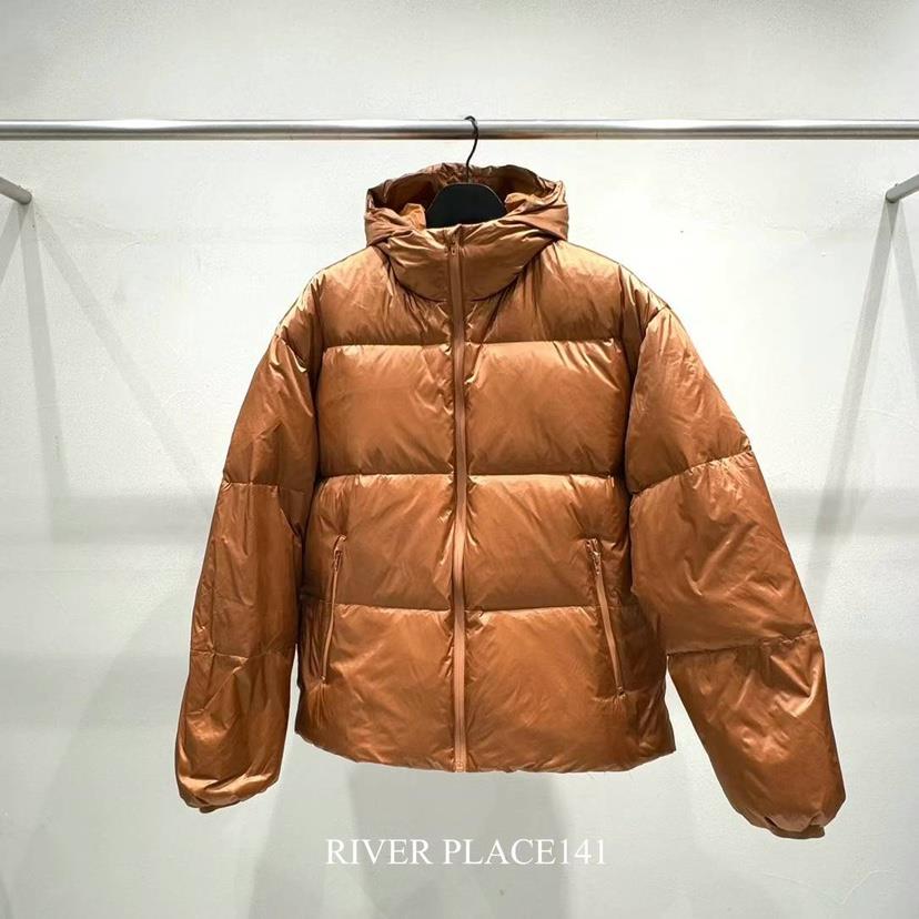 WATER/RIVER直郵韓國代購女裝新品24秋冬短款羽絨服鵝絨WATER/RIVER短款羽絨服