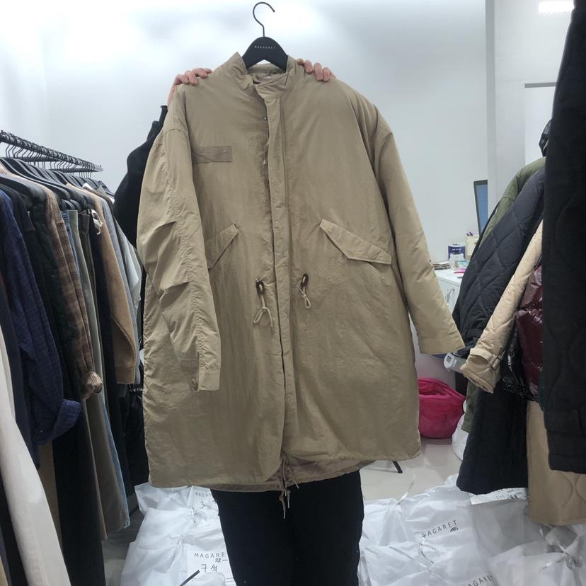 MARGARET韓國直郵女裝新品人氣職業時尚24秋冬真品長款棉服MARGARET長款棉服