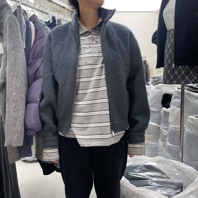 SOLD OUT韓國直郵東大門實拍女裝新品人氣真品休閑夾克羊駝SOLD OUT夾克