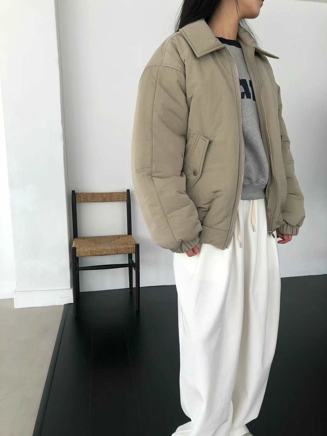 CLOSER韓國直郵女士新款24秋夏職業時尚休閑人氣熱賣短款大衣CLOSER短款大衣