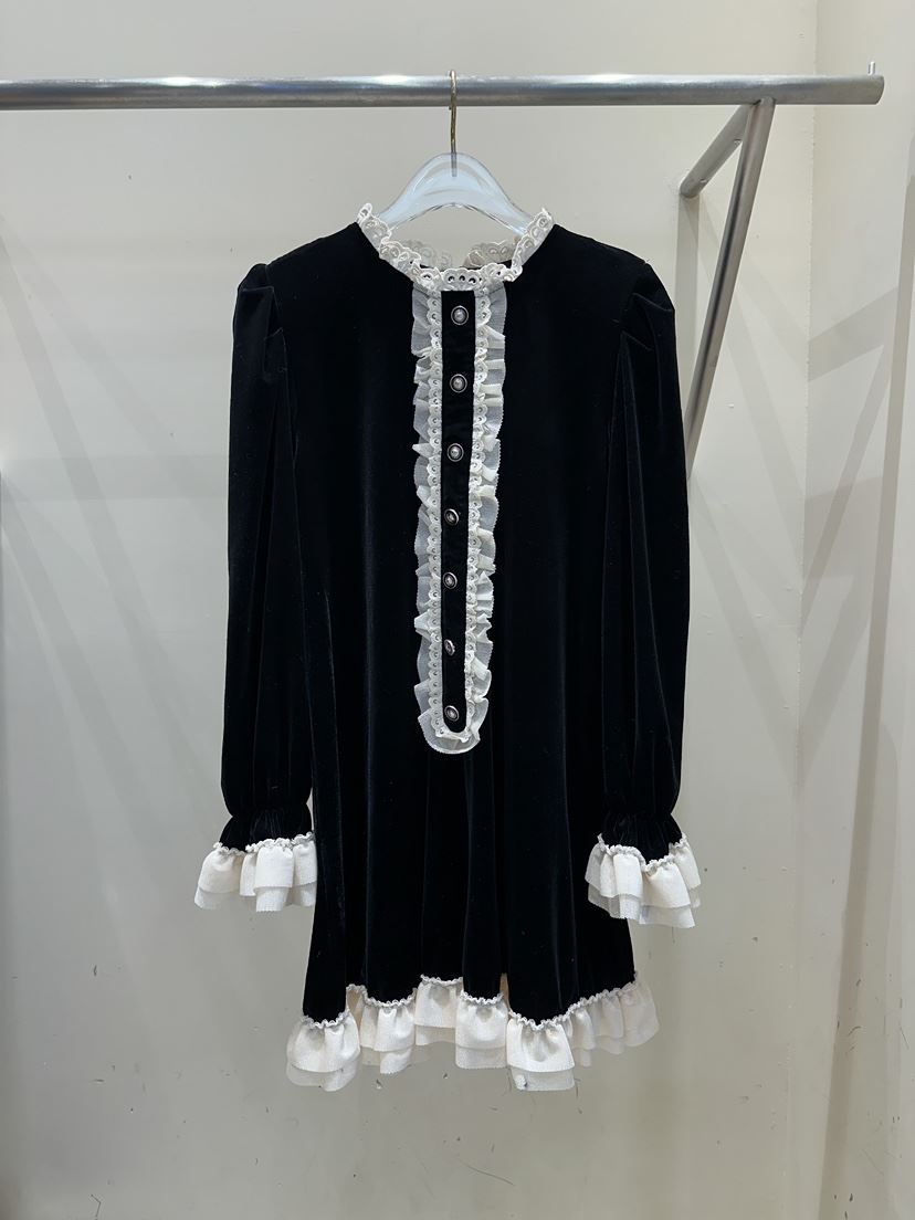 81 MARKET-L韓國直郵東大門代購女裝新款熱賣24秋冬連衣裙81 MARKET-L連衣裙