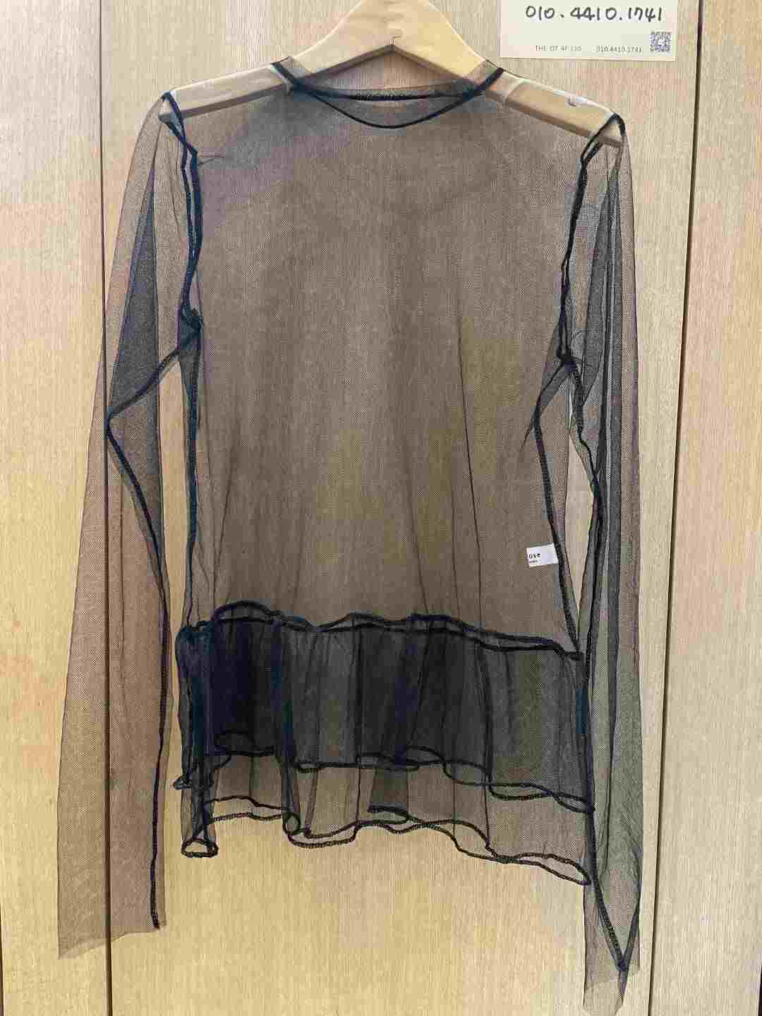 MELROSE韓國直郵女裝新品真品時尚推薦職業人氣24秋冬長袖T恤MELROSE長袖T恤