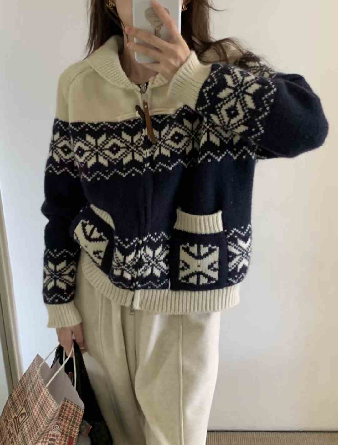 MELROSE韓國直郵東大門實拍女裝新品人氣真品時尚24秋冬針織衫MELROSE針織衫