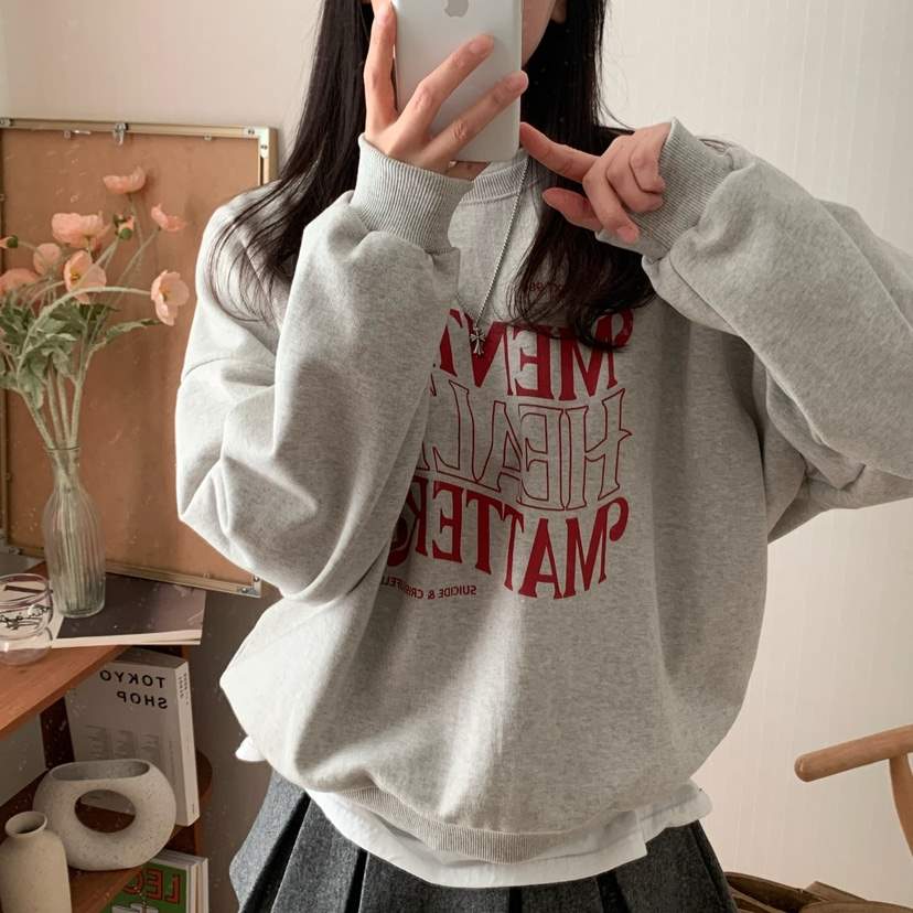 HELLO JINI直郵韓國代購女裝新品休閑職業時尚真品人氣衛衣HELLO JINI衛衣