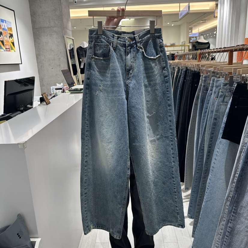 GRAYMELLOW韓國直郵女裝新品職業真品人氣推薦熱賣牛仔褲春款GRAYMELLOW牛仔褲