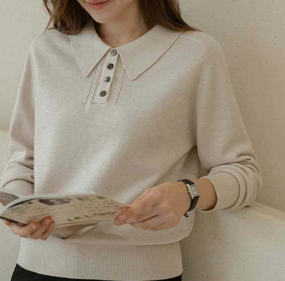 MU 뮤-T東大門實拍女裝新品人氣推薦熱賣時尚休閑25春夏針織衫MU 뮤-T針織衫