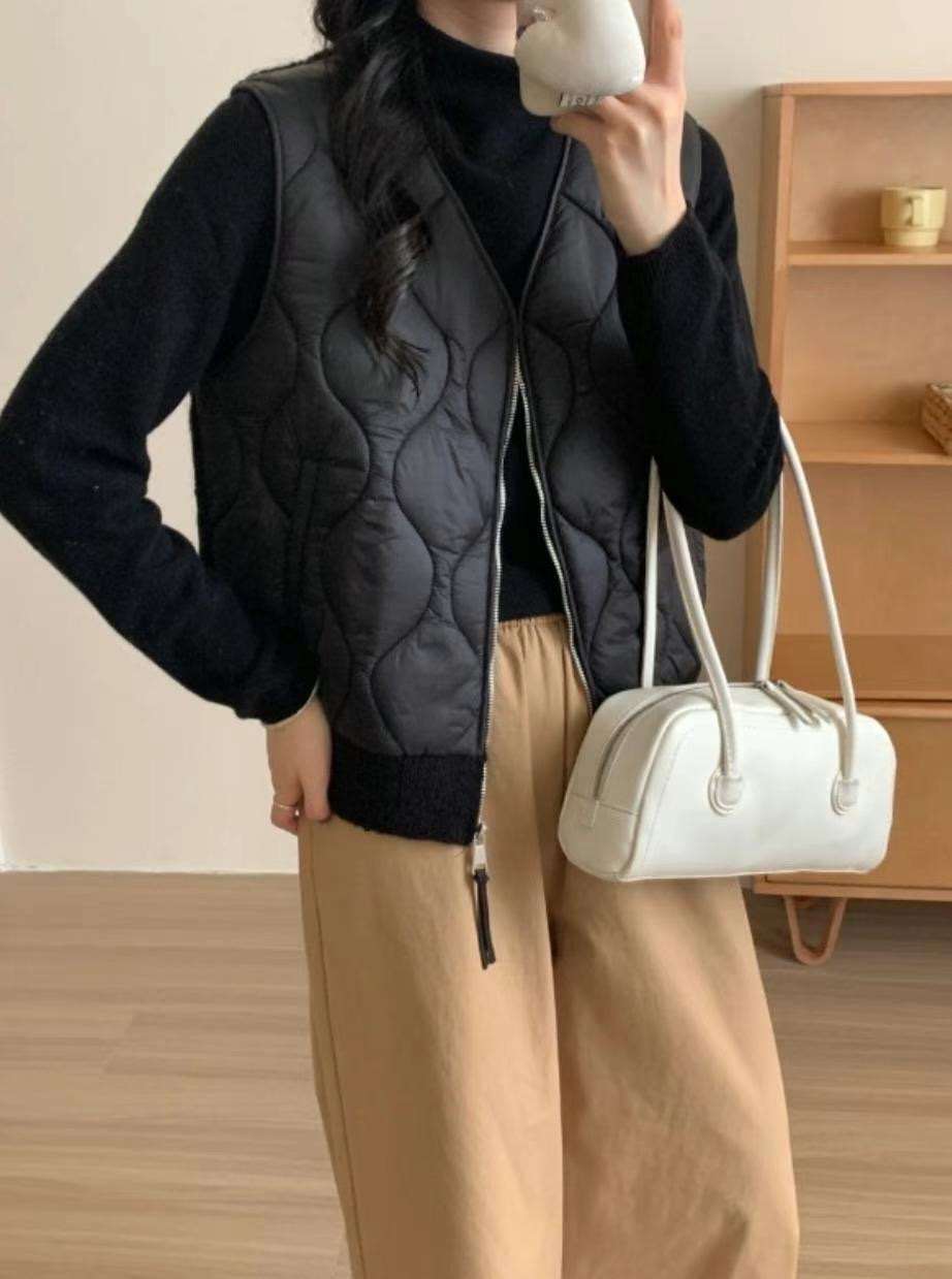 MU 뮤-T東大門代購女裝新品熱賣25春夏人氣職業真品時尚馬甲MU 뮤-T馬甲