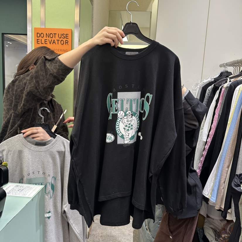 REIZ韓國直郵女裝新款熱賣時尚休閑25春夏推薦25春季衛衣春款REIZ衛衣