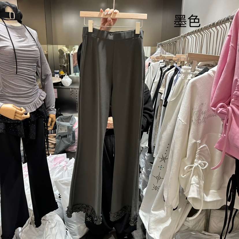 OUR MINUTE東大門直郵女裝新款推薦休閑25春夏真品職業休閑褲OUR MINUTE休閑褲
