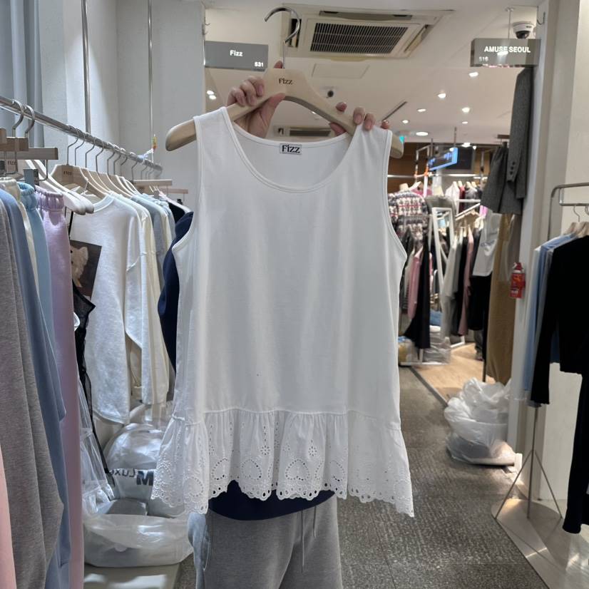 FIZZ東大門代購女裝新款真品時尚休閑推薦職業人氣吊帶背心FIZZ吊帶/背心
