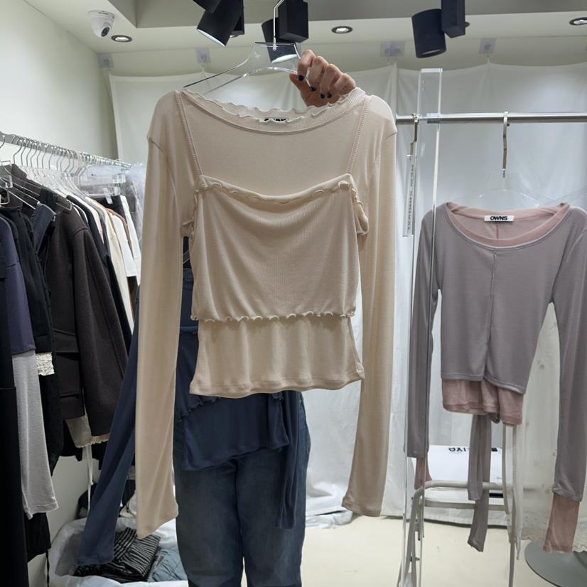 OWNS韓國直郵女裝新款25春夏時尚推薦真品熱賣休閑套裝兩件套OWNS套裝