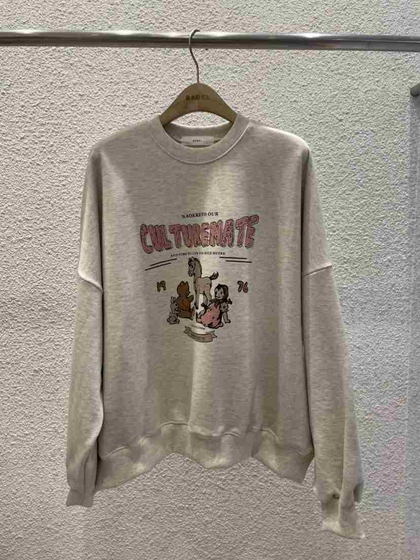 BABEL韓國直郵東大門代購女裝新品25春夏25春季推薦熱賣衛衣BABEL衛衣