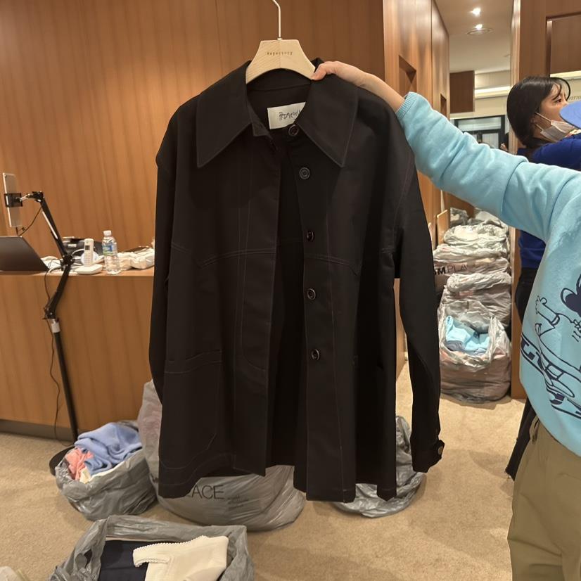 REPERTORY直郵韓國代購女裝新品25春夏真品人氣推薦熱賣夾克REPERTORY夾克