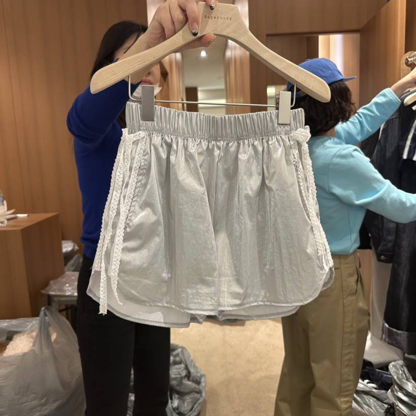 REPERTORY東大門實拍女士新品時尚25春夏人氣休閑熱賣職業短褲REPERTORY短褲