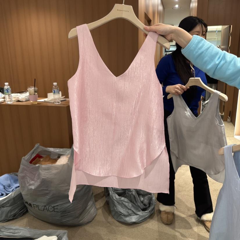 REPERTORY東大門代購女裝新品25春夏時尚人氣職業熱賣吊帶背心REPERTORY吊帶/背心