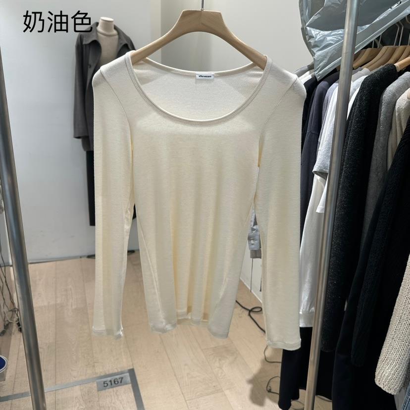 EFFERVESCENT直郵韓國代購女裝新品推薦25春夏休閑時尚長袖T恤evc/effervescent長袖T恤