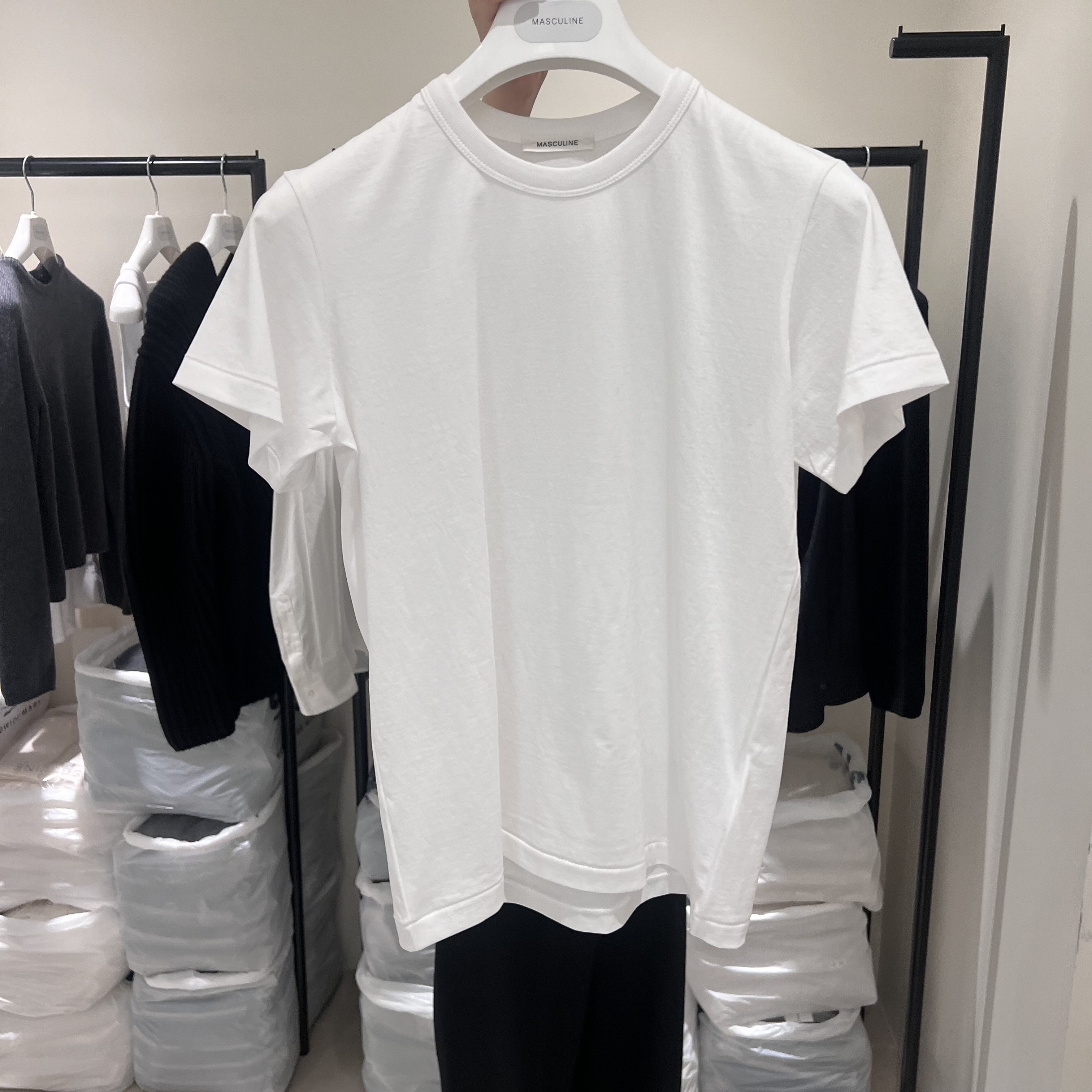 MASCULINE直郵韓國代購女裝新品真品時尚人氣推薦25春夏T恤MASCULINET恤