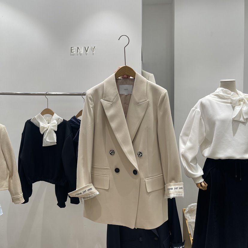 ENVY韓國直郵女裝新品休閑25春夏時尚熱賣推薦人氣職業夾克ENVY夾克
