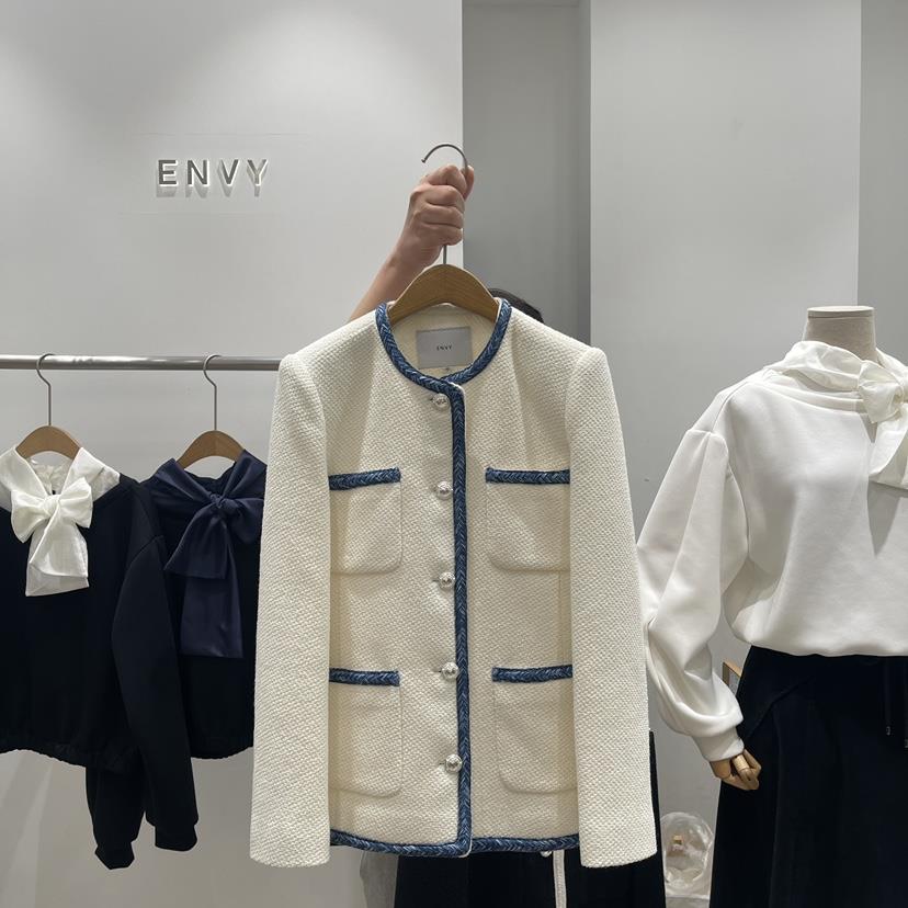 ENVY韓國直郵東大門實拍女裝新品職業25春夏休閑推薦熱賣夾克ENVY夾克
