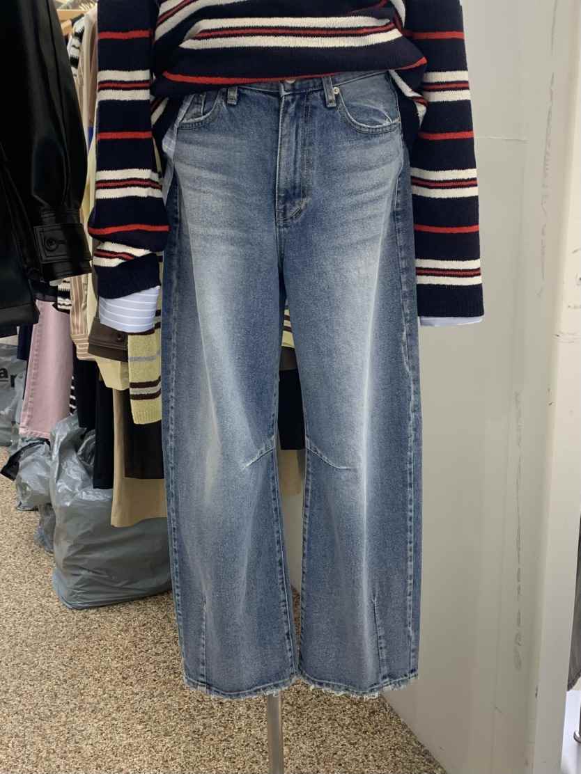 VAARA韓國直郵女裝新品人氣推薦時尚休閑熱賣真品職業牛仔褲VAARA牛仔褲