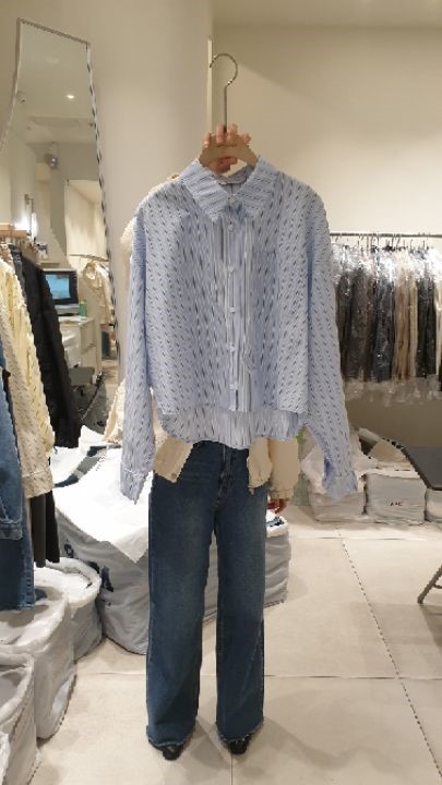 NAVYBURST韓國直郵東大門實拍女裝新品時尚人氣真品襯衫蕾絲衫NAVY BURST襯衫/蕾絲衫