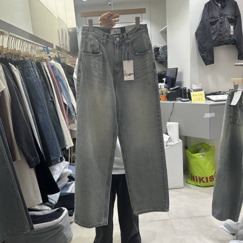 ODIF東大門代購女裝新品真品休閑職業人氣熱賣推薦時尚牛仔褲ODIF牛仔褲