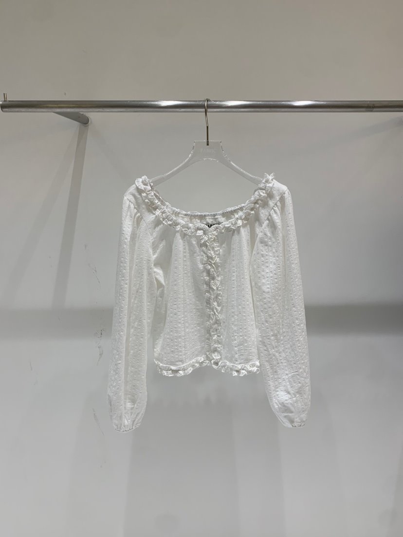FABRIC東大門代購女裝新品熱賣25春夏人氣推薦職業襯衫蕾絲衫FABRIC襯衫/蕾絲衫