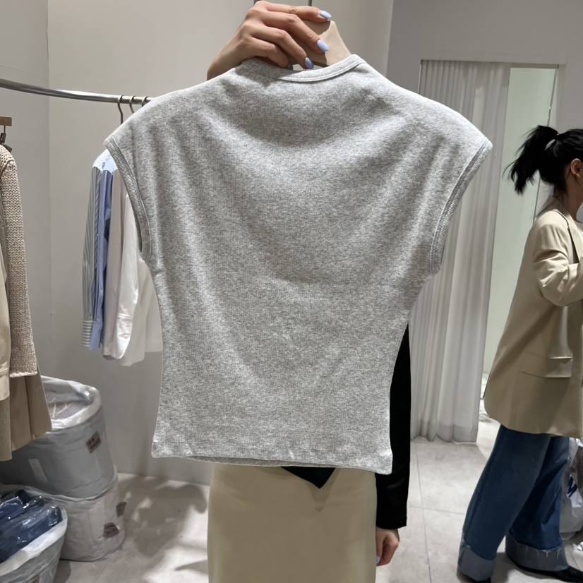 GLOW AND NYMPH韓國直郵女裝新品時尚人氣推薦25春夏休閑T恤GLOW AND NYMPHT恤