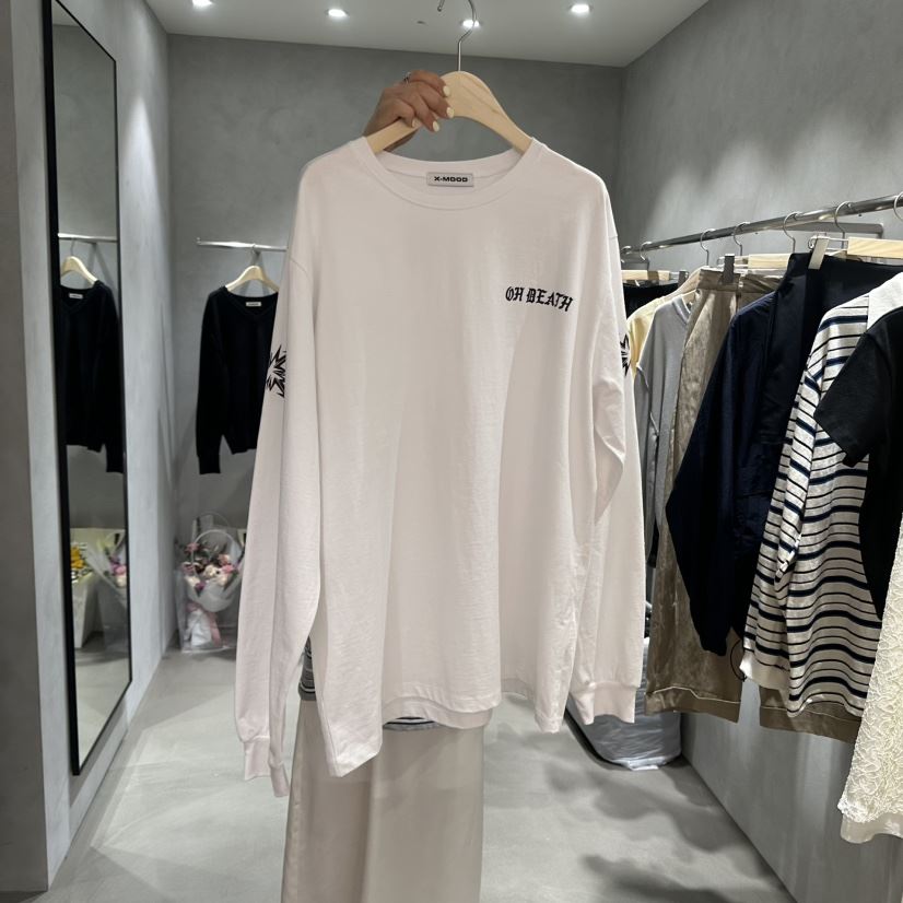 X-MOOD韓國直郵女裝新款休閑推薦25春夏時尚熱賣職業真品衛衣X-MOOD衛衣