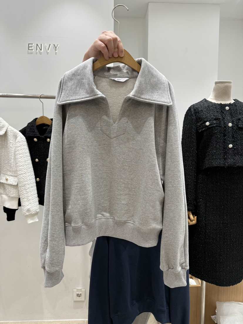 ENVY直郵韓國代購女裝新款真品休閑時尚人氣推薦25春夏衛衣ENVY衛衣