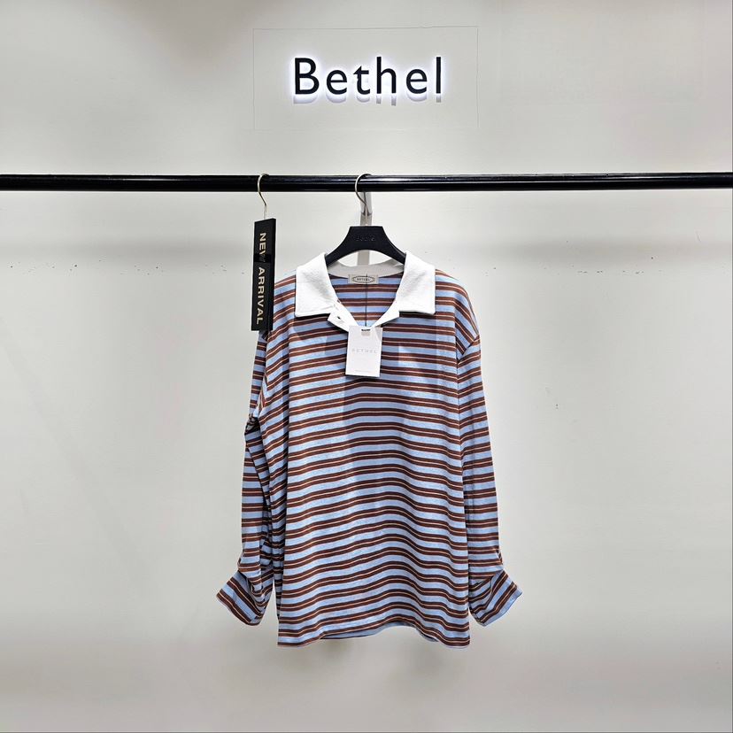 BETHEL韓國直郵東大門代購女裝新品真品推薦職業人氣長袖T恤BETHEL長袖T恤