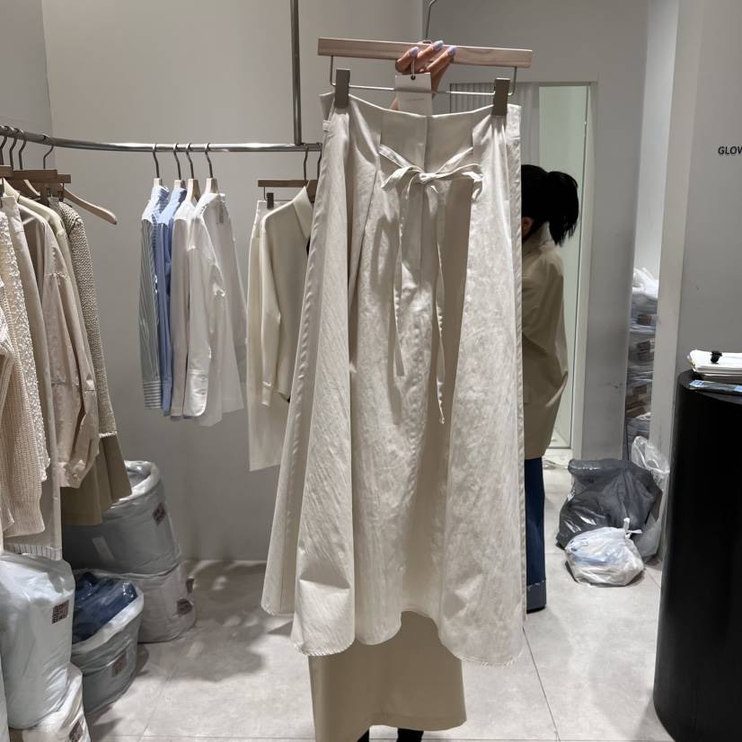 GLOW AND NYMPH韓國直郵東大門實拍女裝新品25春夏半身裙中短裙GLOW AND NYMPH半身裙/中短裙