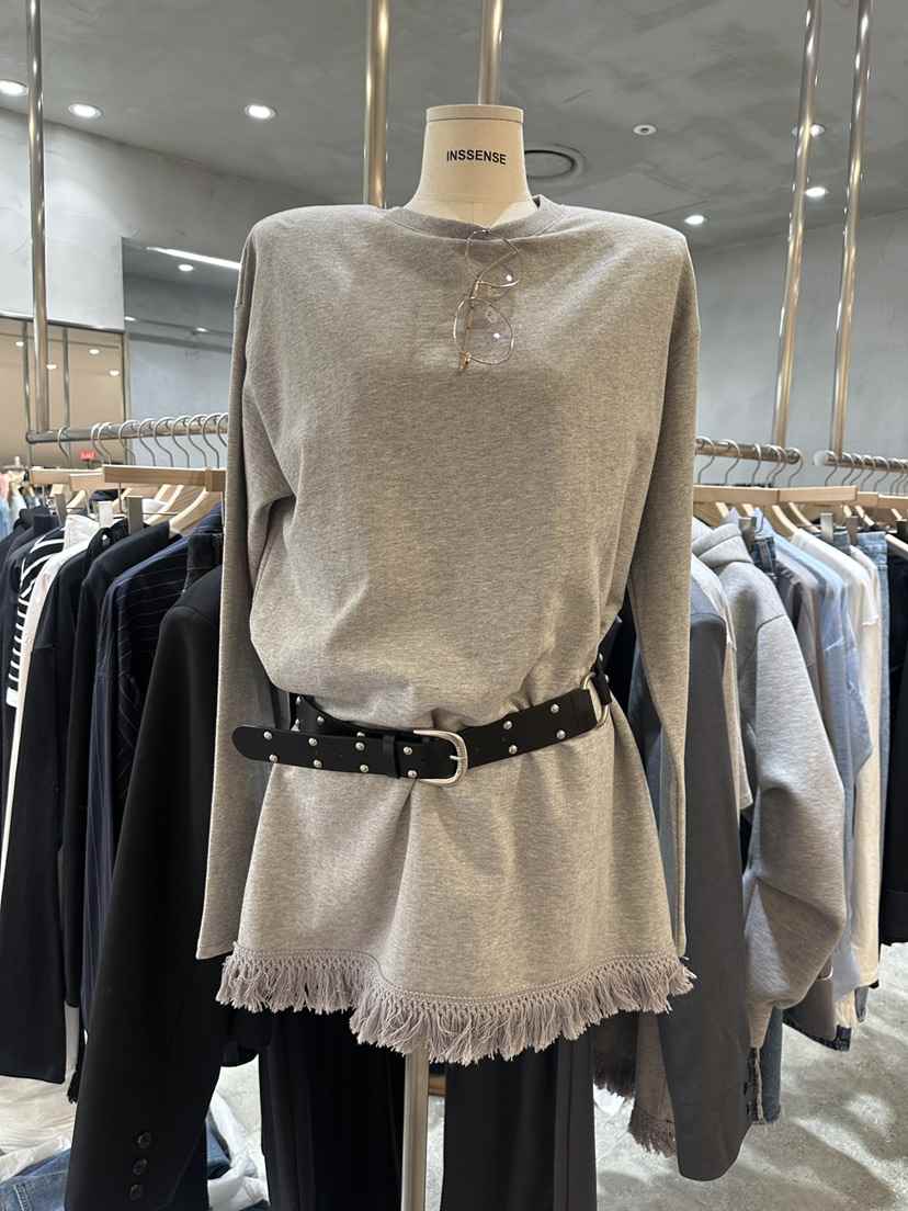 INSSENSE-A韓國直郵東大門代購女裝新款25春夏熱賣連衣裙流蘇INSSENSE-A連衣裙