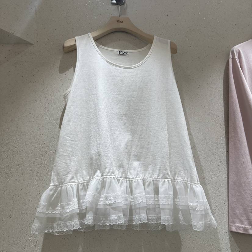 FIZZ東大門直郵女裝新品時尚熱賣職業25春夏休閑推薦吊帶背心FIZZ吊帶/背心