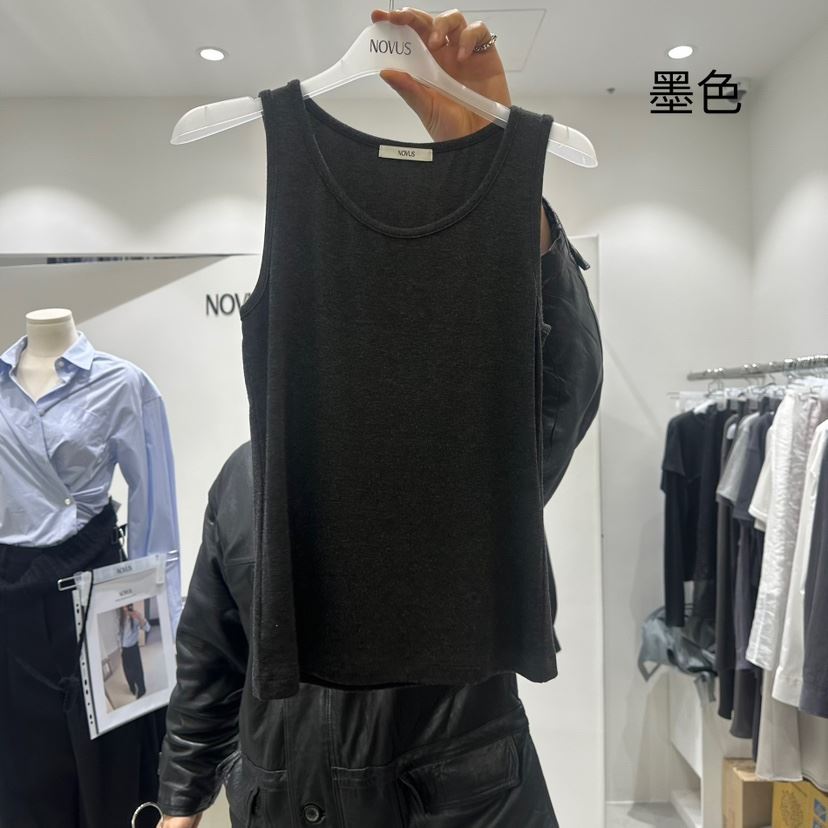 NOVUS韓國直郵東大門代購女裝新品人氣真品職業25春夏吊帶背心NOVUS吊帶/背心