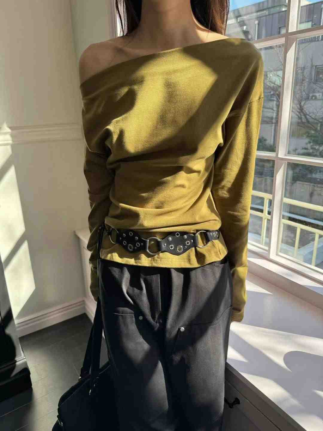 FAVOURED直郵韓國代購女裝新品真品人氣熱賣休閑推薦長袖T恤FAVOURED長袖T恤