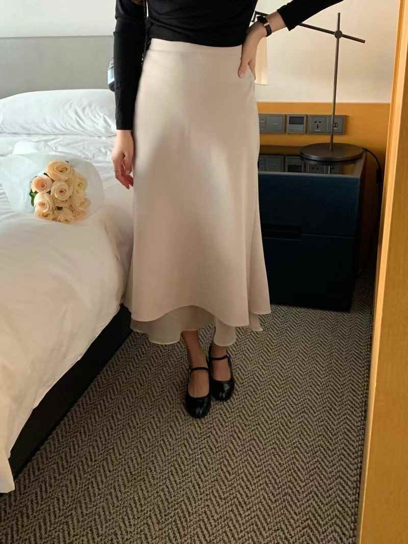 ON-NI-언니-T韓國直郵女裝新品人氣推薦真品休閑時尚長裙ON-NI長裙