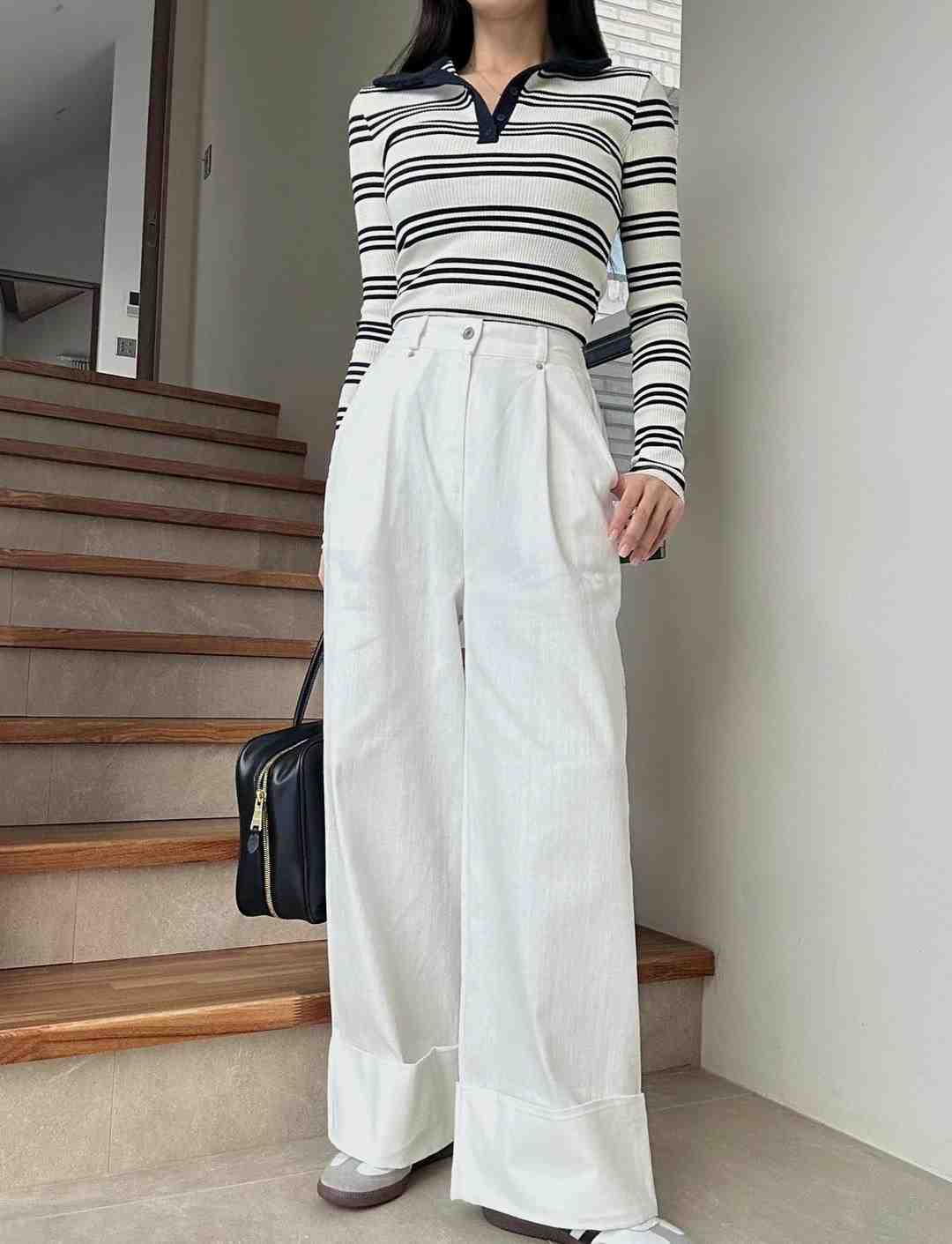 BLACK LINE韓國直郵東大門代購女裝新品25春夏時尚真品牛仔褲BLACK LINE牛仔褲
