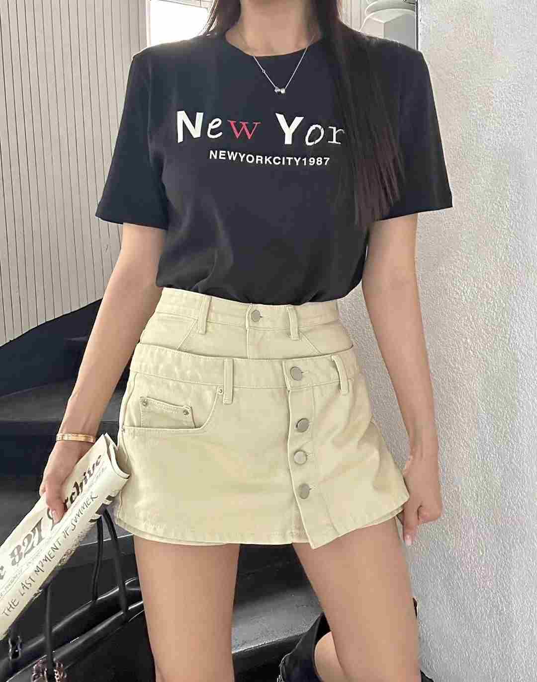 BLACK LINE韓國直郵東大門實拍女裝新款真品推薦時尚熱賣裙褲BLACK LINE裙褲